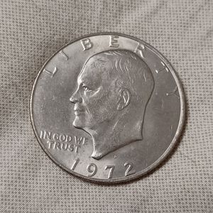 1972 D silver dollar